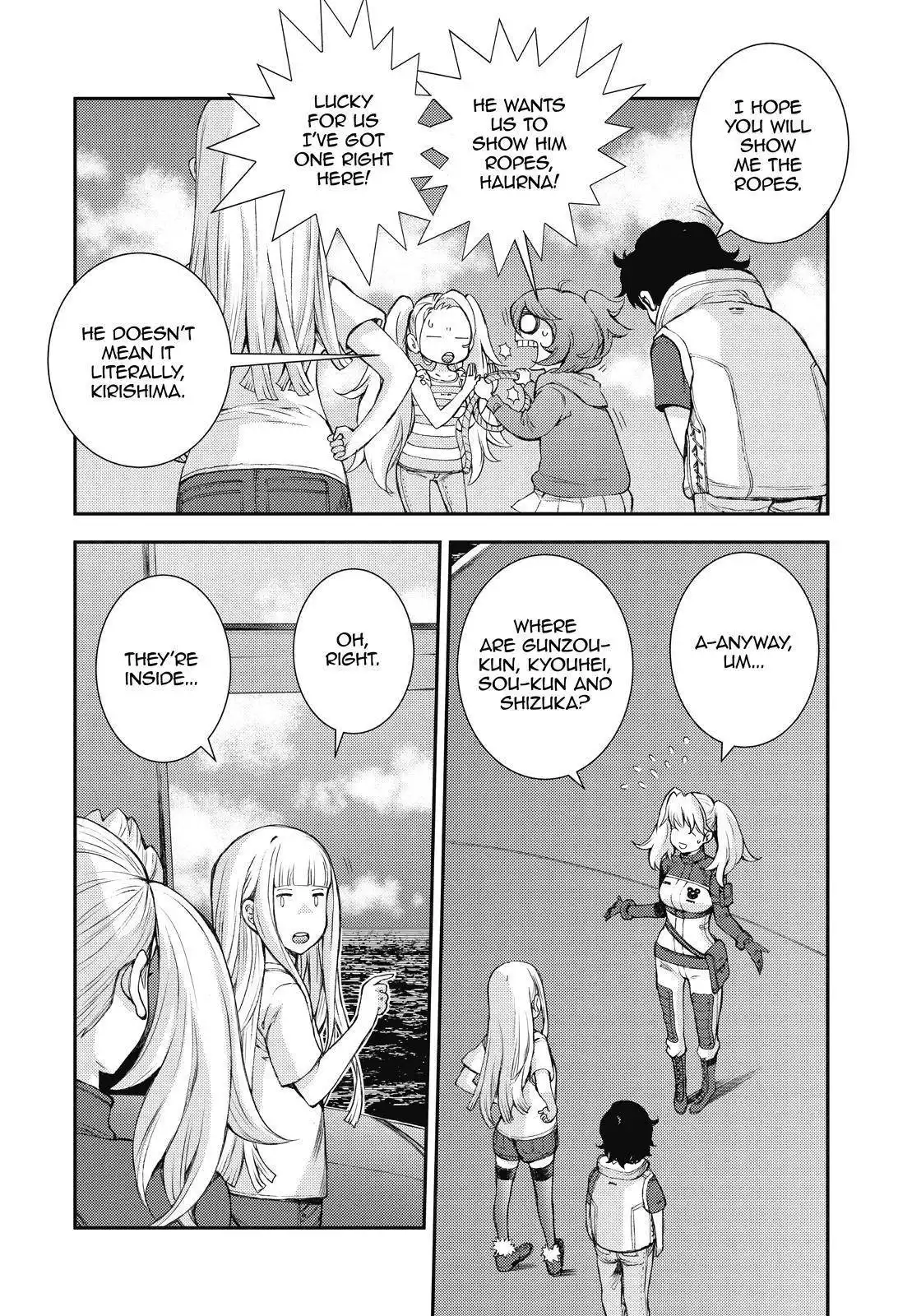 Aoki Hagane no Arpeggio Chapter 147 21